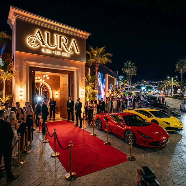 Luxury Nightclub Entrance