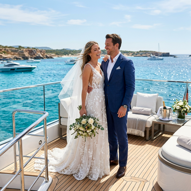 Romantic Yacht Wedding