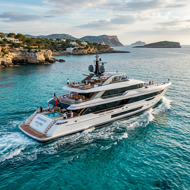 Luxury Yacht Exterior