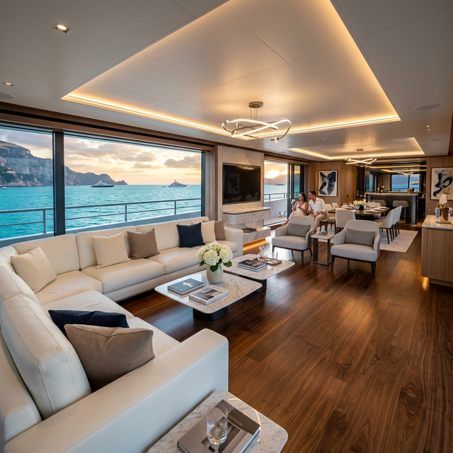 Luxury Yacht Interior